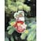 Crystal Art Christmas Tree Toy Plastic Canvas Counted Cross Stitch KitSet Of Pictures Christmas Toys